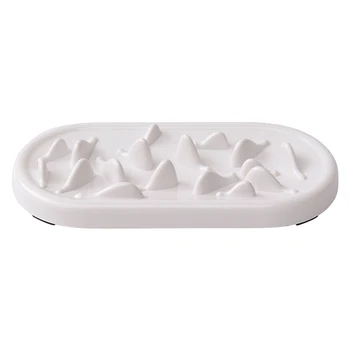 

Prevents Obesity Pets Stress Free Drinking Feeding Non Slip Dog Cat Slow Feeder Dish Interactive Food Bowl Improves Digestion