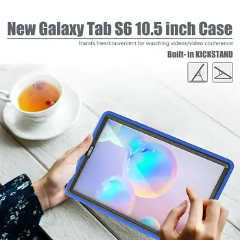 

BuzzLee Case for Samsung Galaxy Tab S6 10.5" T860/T865/T867 Shock Proof Full Body Kids Children Safe Non-Toxic Tablet Cover