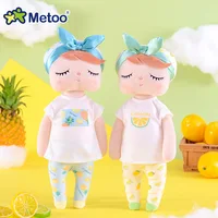 New Soft Metoo Fruit Angela Doll Stuffed Toys Plush Watermelon Fresh Cute Kawaii Kids Gift Metoo Dolls for Girls 2