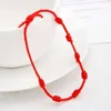 Браслет ручной работы Lucky Red String, амулет, 7 узлов, защитная веревка для мужчин и женщин, подарок, оптовая продажа ► Фото 3/6