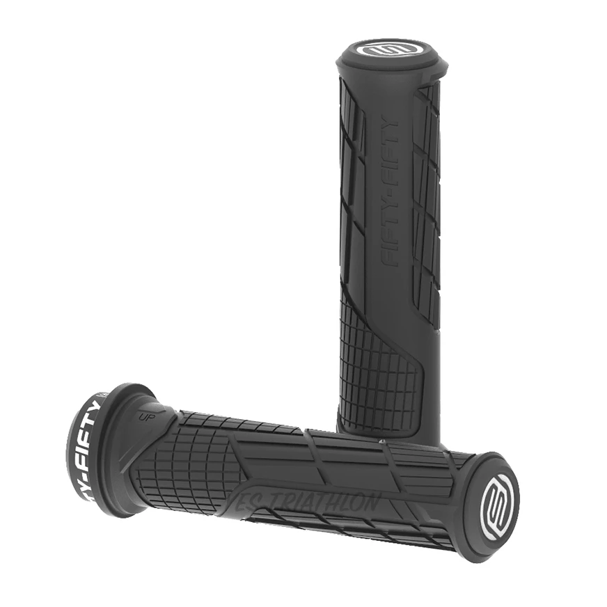 Fifty-Fifty Cycling Single Lock-On Handlebar Grips Black