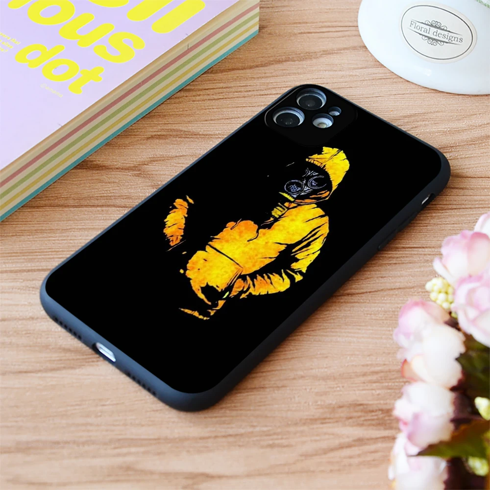 For iPhone Toxi Mask Man Print Soft Matt Apple Case 6 7 8 11 12 Plus Pro X XR XS MAX SE | Мобильные телефоны и аксессуары