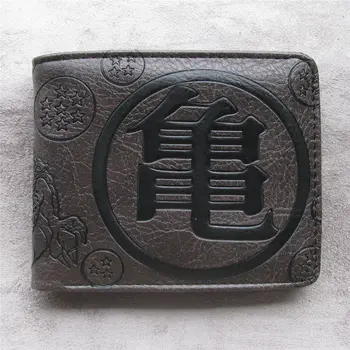 

Dragon Ball Z Cartoon Short Wallet Anime Women Coin Purse Men Black Leather Pu Wallet Gift
