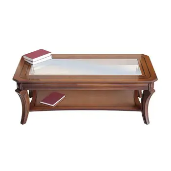

Rectangular Coffee Table floor Crystal