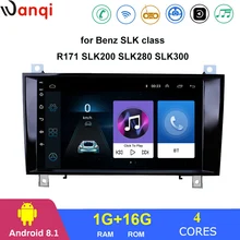 8 дюймов стиль android 8,1 Автомобильный плеер navi для Mercedes Benz SLK КЛАСС R171 SLK200 2000-2011с gps SWC BT wifi