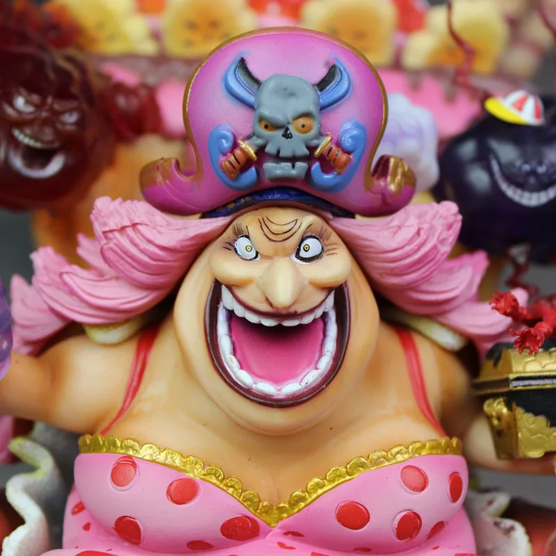 Аниме one piece Big Mom Charlotte Linlin пвх фигурка коллекционная модель игрушки