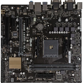 

Motherboard Asus PRIME A320M-C R2.0 Soc-AM4 AMD A320 2xDDR4 mATX AC'97 8ch (7.1) RAID GbLAN + VGA