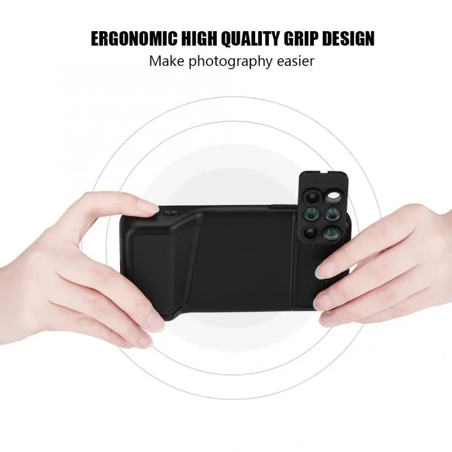 NEW camera lens mobile phone lens for 6 in 1 Dual Camera Lens Fisheye Wide-angle Telephoto Zoom Macro Lens