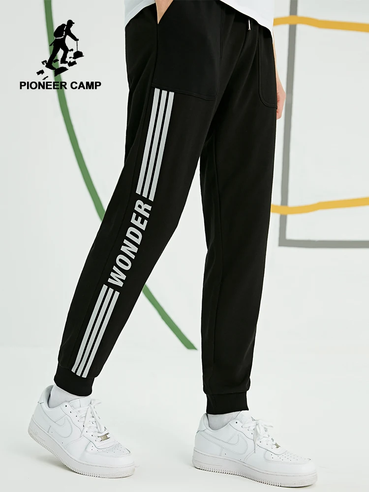 

Pioneer Camp Men Sweatpants Cotton Streetwear pants Joggers Stretch Track Pants Gyms Clothing for Male AZZ901189