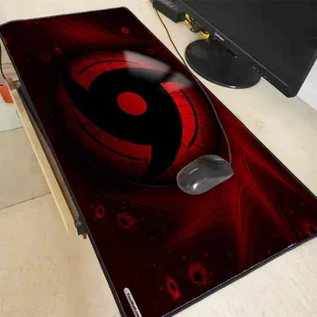 

900*400*3 mm Naruto Anime Speed Gaming Large Mouse Pad Mat Rubber Lock edge MousePad Gamer Mat For Desk Computer Pad