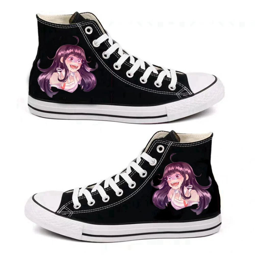 

Game Danganronpa Mikan Tsumiki Cosplay Props Canvas Shoes Women Men Teens Sports Shoes Daily Casual Outdoor Travel Shoes