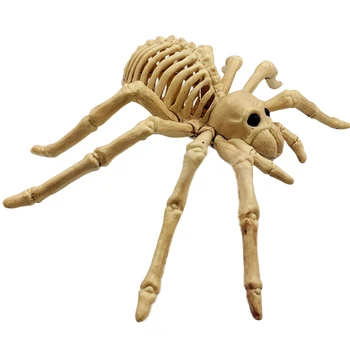 

Scary Horrified Lifelike Spider Skeleton Model Toy Novelty Frightening Realistic Toy Model For Halloween Decor Toys