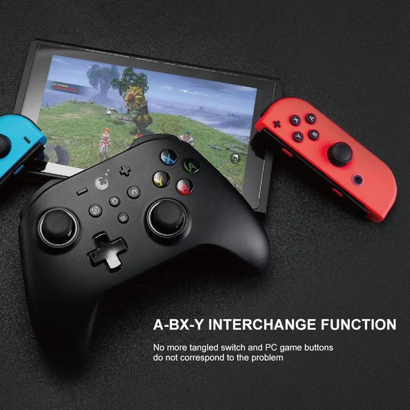 Беспроводной игровой контроллер Bluetooth для kingd Ns Switch Pc Android встроенный шестиосевой гироскоп pcx-вход pcd-вход(Ns09 Pro