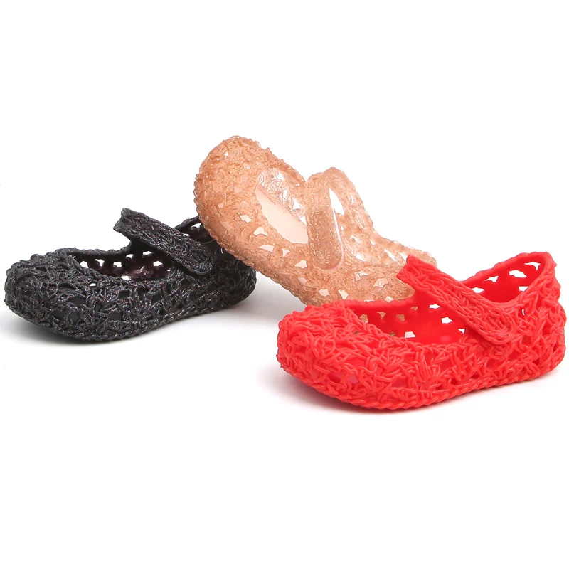 Mini Melissa/Новинка года; прозрачная обувь; детская обувь принцессы с птичьим гнездом; мягкие удобные сандалии; обувь melissa; размеры 13-18 см