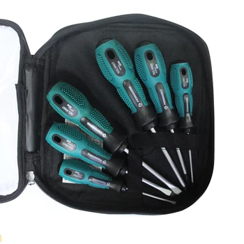 

6/9Pcs Precision Slotted Cross Screwdriver Set Magnetic Bit Repair Hand Tool Kit Brand New And High Quality
