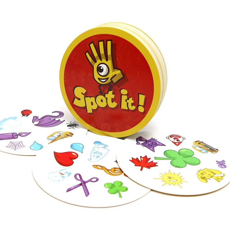 Games It-Cards-Game Spot-Board Education-Toys Classic Party Dobble Mini Family Fun Kids