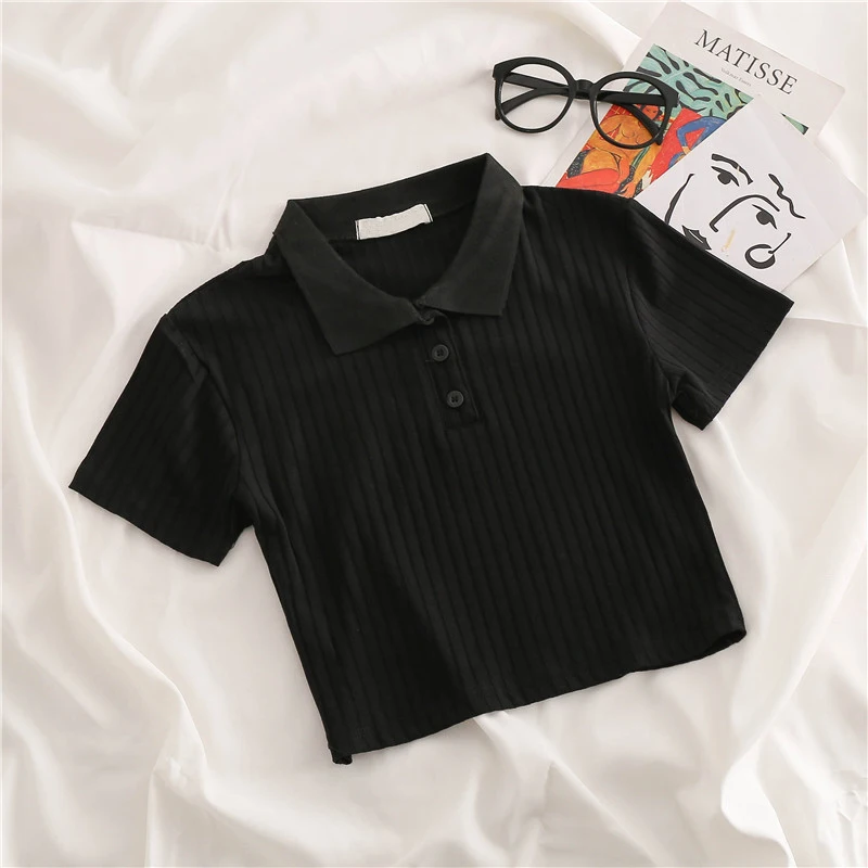 tシャツ 「エコバッグ付きセット」Futuristic Ribbed Collar Patchwork Polo Shirt レディース REHJJDFD Women's Long Sleeve Polo Shirt Cotton Solid T-Shirt