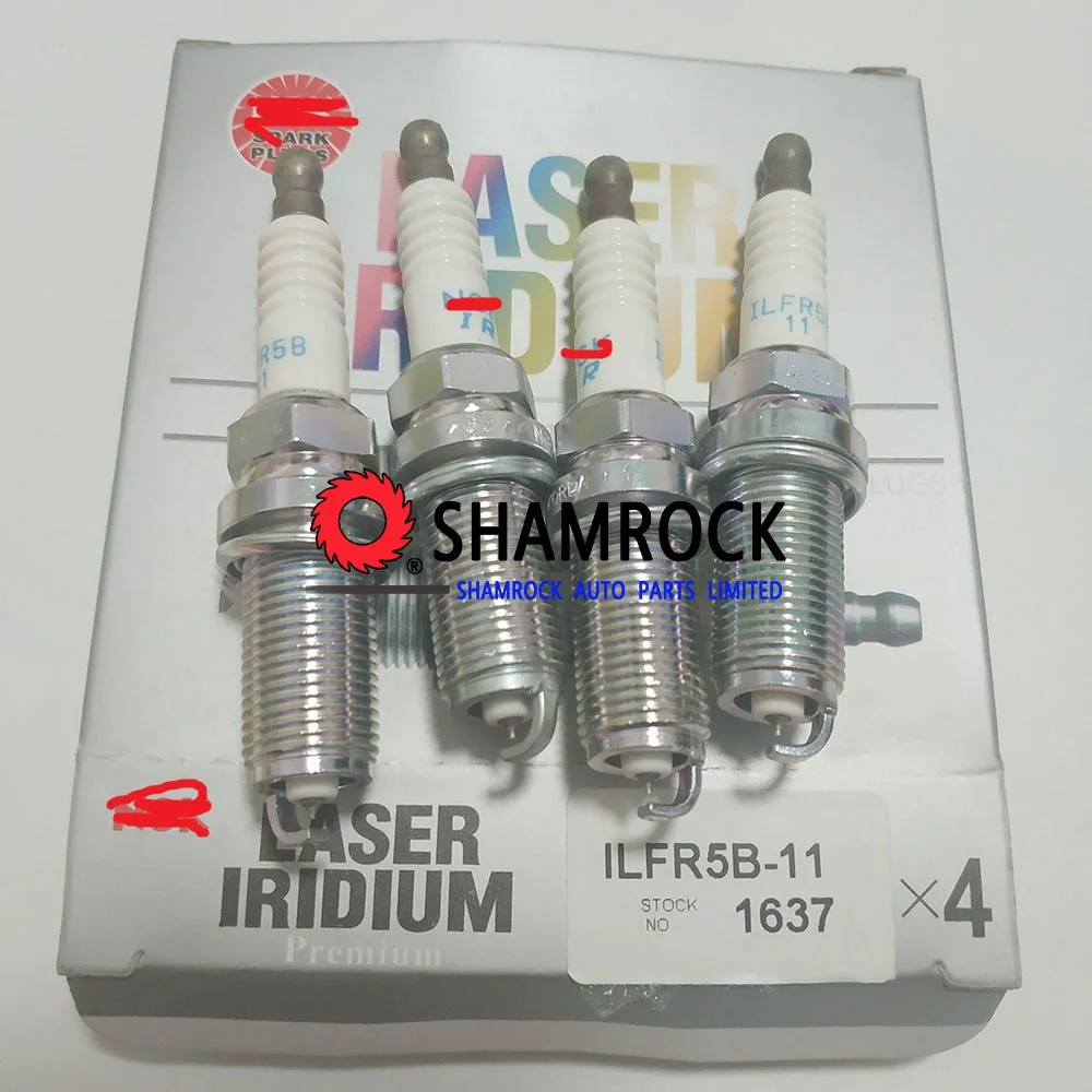 Оригинальный NGK Laser свеча Iraurita пробки ILFR5B11 1637 для Hhyundai genesis santa KKIA borrego magentis optima rondo K7