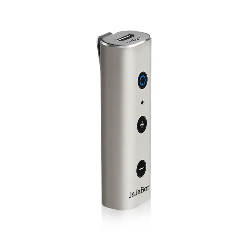 Mini Metal Stainless Steel Bluetooth Headphone Audio Receiver And 3 5mm Adapter 2 in 1 Wireless 4 2 for Headphone Speaker
