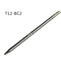 Cheap Gudhep T12 BC2 Soldering Iron Tips T12 Soldering tips for FX950 FX951 FM203 Soldering Rework Station