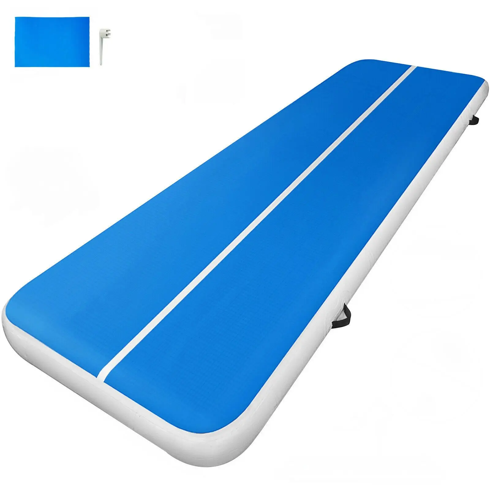 

Free Shipping 6M 7M 8M Inflatable Air Track Gymnastics Tumble Floor Tumbling Mat Yoga Gym Taekwondo Cheerleading Beach with Pump