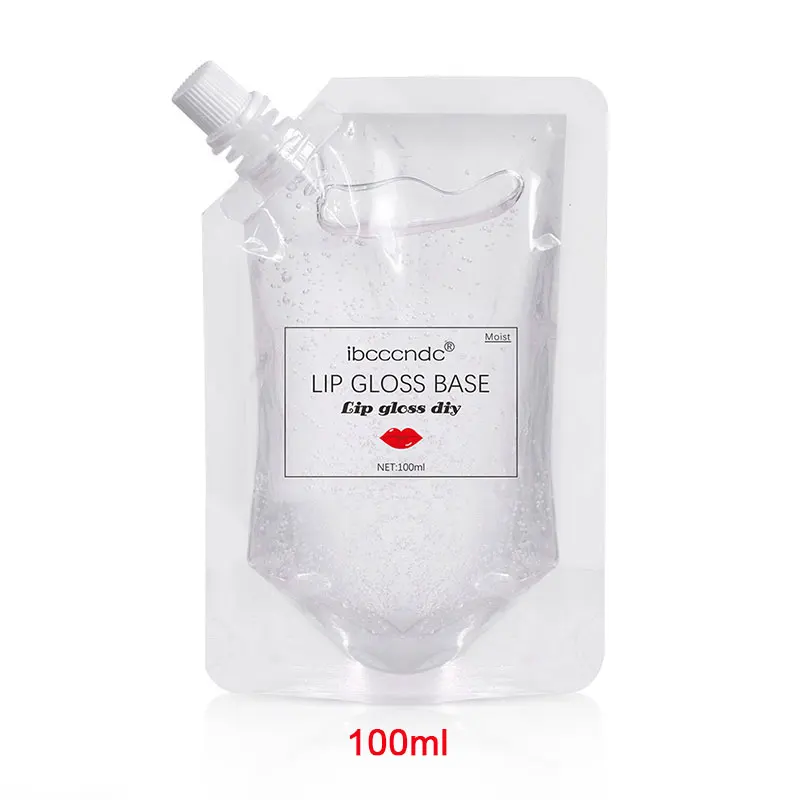 Non-stick Clear Lip Gloss Base Lipstick Lip Gloss Base Gel Moisturizing Matte Glaze Material Odorless for DIY lip gloss lip makeup lip glaze