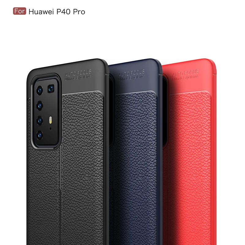 Противоударный чехол для huawei p40 p40pro + матовые мягкие чехлы из ТПУ | Мобильные