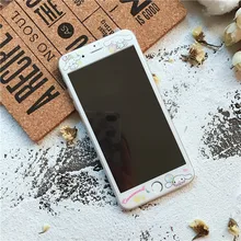 3D закаленное стекло для iPhone 8 6 6S 7Plus защита экрана 9H