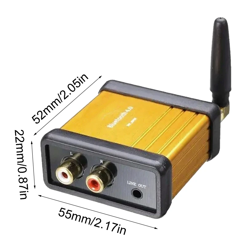2020 New QCC3008 HIFI Bluetooth 4 2 Receiver Amplifier Car Stereo Modify Support APTX