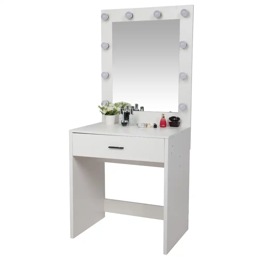 large mirrored dressing table