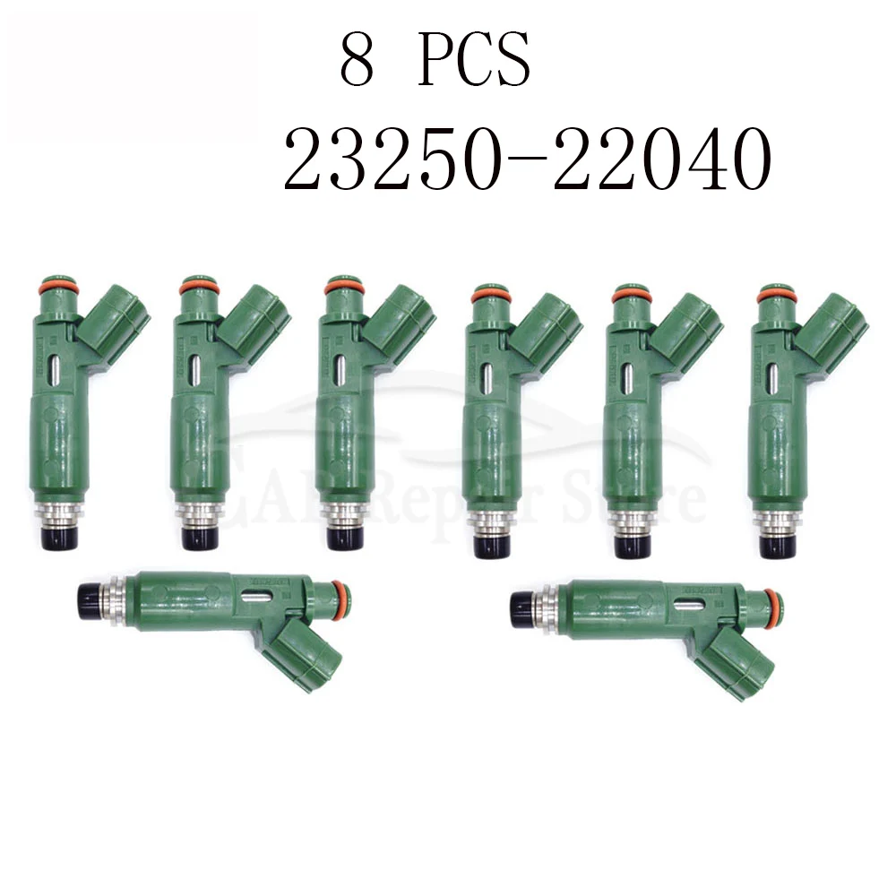 8 x Форсунка 23250-22040 топливный инжектор 23250 22040 для TOYOTA Corolla/MR2 Celica/RAV4/Avensis 1.8L 1ZZ OEM 23209-22040