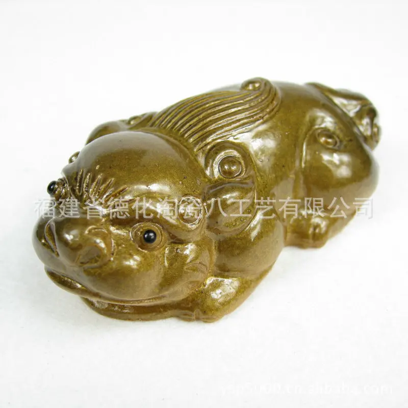 Profession Production Resin Tea Ornaments Animal Color Changing Tea Set Pixiu Tea Set Accessories Tea Ceremony Tea Tray Furnishi