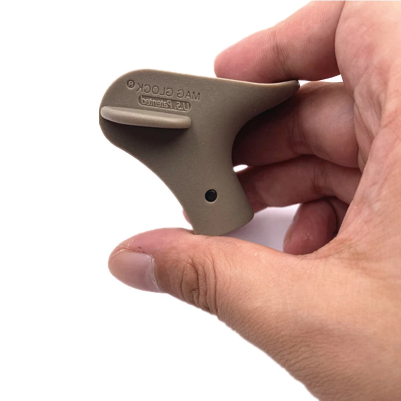 Nylon thumb rest, suitable for G-series pistol Glock accessories, tactical hunting black and brown