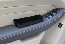 

Lapetus Front Door Armrest Storage Pallet Container Box Phone Case Holders Cover For Mercedes Benz GLS 2016 - 2019 Plastic