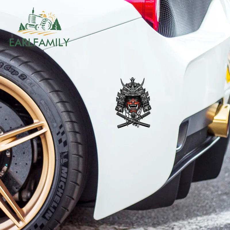 EARLFAMILY 13cm For Samurai Monster Car Stickers Car Accessories Decal Diesel Sticker Waterproof For JDM VAN RV Decoration