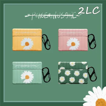 

Luxury Flower Trunk for Airpods 3 Case Soft Cover Accessories Wireless bluetooth Headphone Box Coque With Hook For airpods pro