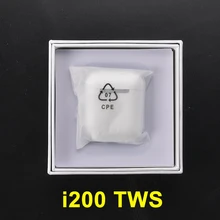 I200 TWS Bluetooth наушники 1:1 Реплика Поколение 2 всплывающие беспроводные наушники QI Беспроводная зарядка умный датчик реальная батарея
