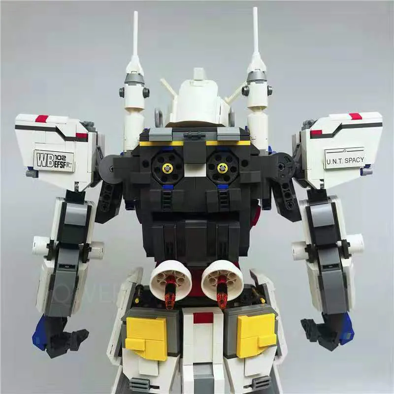 3500 шт супер робот войны Mecha Technic Gundam Модель RX78-2 фиксированный кронштейн строительный блок кирпич Рождественская игрушка