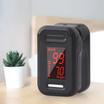 

Digital Fingertip Pulse Oximeter Blood Oxygen Saturation Pulse Heart Rate Monitor LED SPO2 Portable Health Detector
