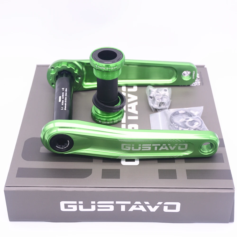 Велосипедный Кривошип GUSTAVO MTB GXP to 104BCD 170/175 мм|Шатун и передняя звездочка