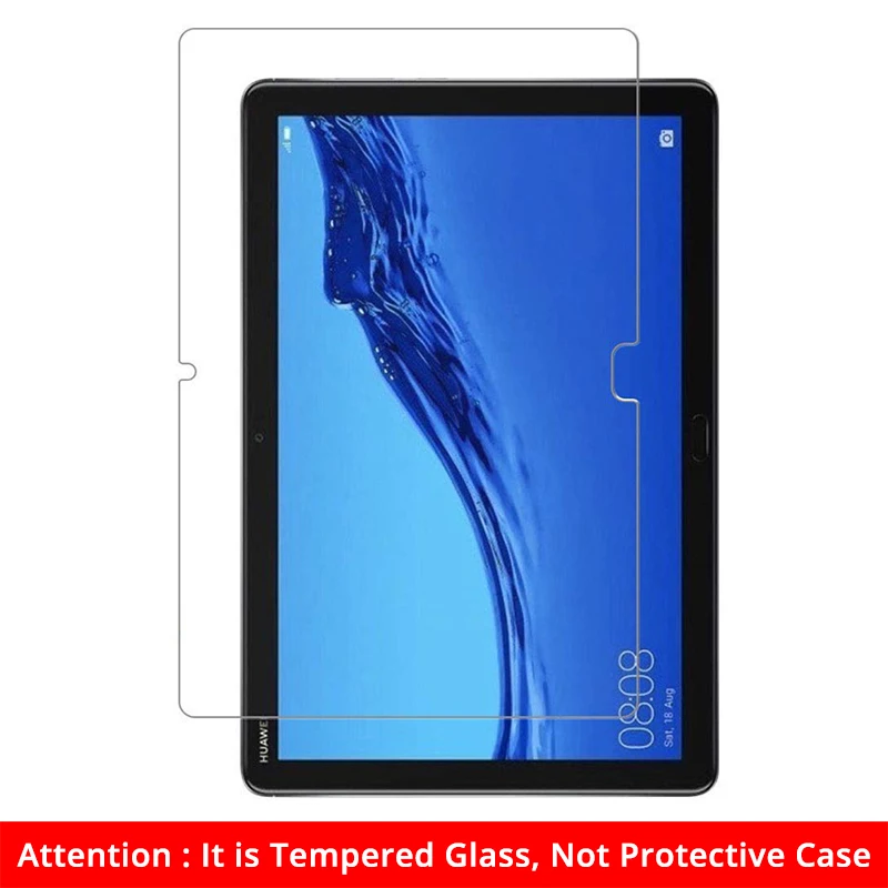 Glass Film(Not Case) Чехол для huawei MediaPad M5 Lite 10 BAH2-W19/L09/W09 10,1 Folio Flip Stand PU кожаный чехол для huawei M5 Lite 10,1 Tablet Funda - Цвет: Glass Film(Not Case)