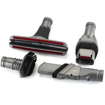 

New Vacuum Cleaner Accessories Tip Brush Head Dc35 Dc45 Dc52 V6 4-pieces Attachment Kits For DYSON Vacuum Cleaner Accessories