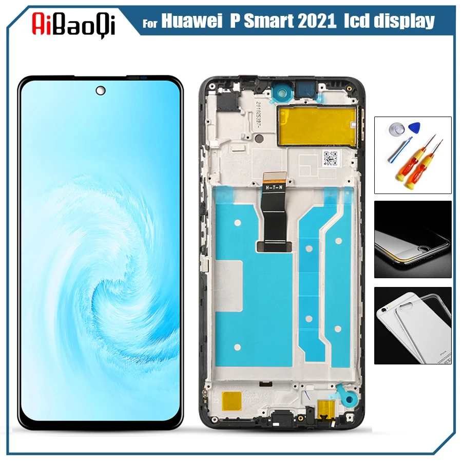 

Дисплей с тачскрином для Huawei P Smart 2021, Y7A/Honor 10X Lite, с рамкой