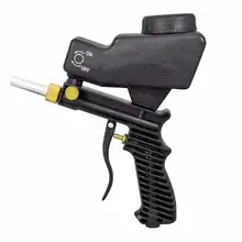 Портативный гравитационный Пескоструйный пистолет пневматический небольшой Пескоструйный распылитель машина набор Антикоррозийная машина набор струйный инструмент