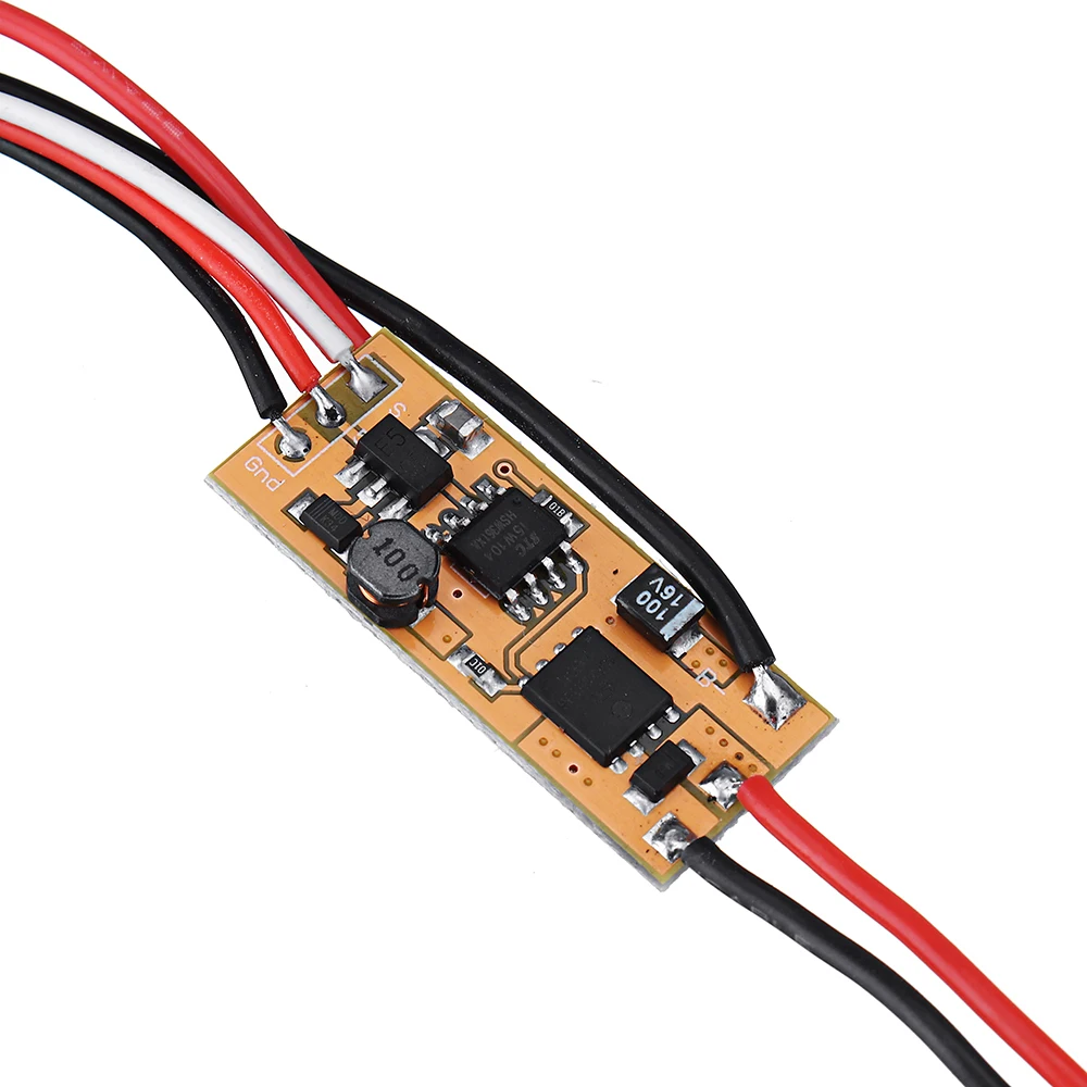 3,7 V 1S 12A почищенный ESC с BEC 5В 600mA Boost для 720/820/N20/N30 на бесколлекторном двигателе для дрона с дистанционным управлением самолет