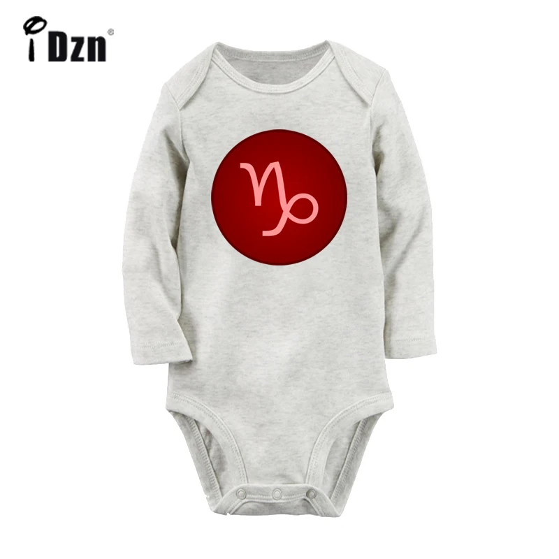 

12 Constellation For Aquarius Cancer Capricorn Aries Libra Symbol Newborn Baby Bodysuit Toddler Onesies Jumpsuit Cotton Clothes