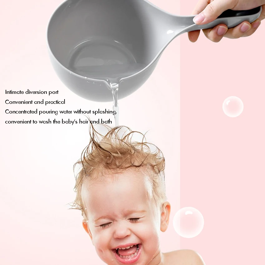 Plastic Water Scoop, Plastic Water Ladle Bath Ladle Dipper Shampoo Cup Household Accessories for Kitchen Bathroom