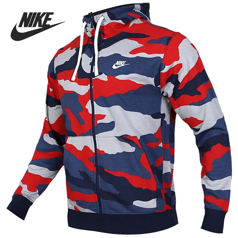 Оригинальное новое поступление 2018 NIKE Толстовка NSW AIR FZ FLC мужская куртка с