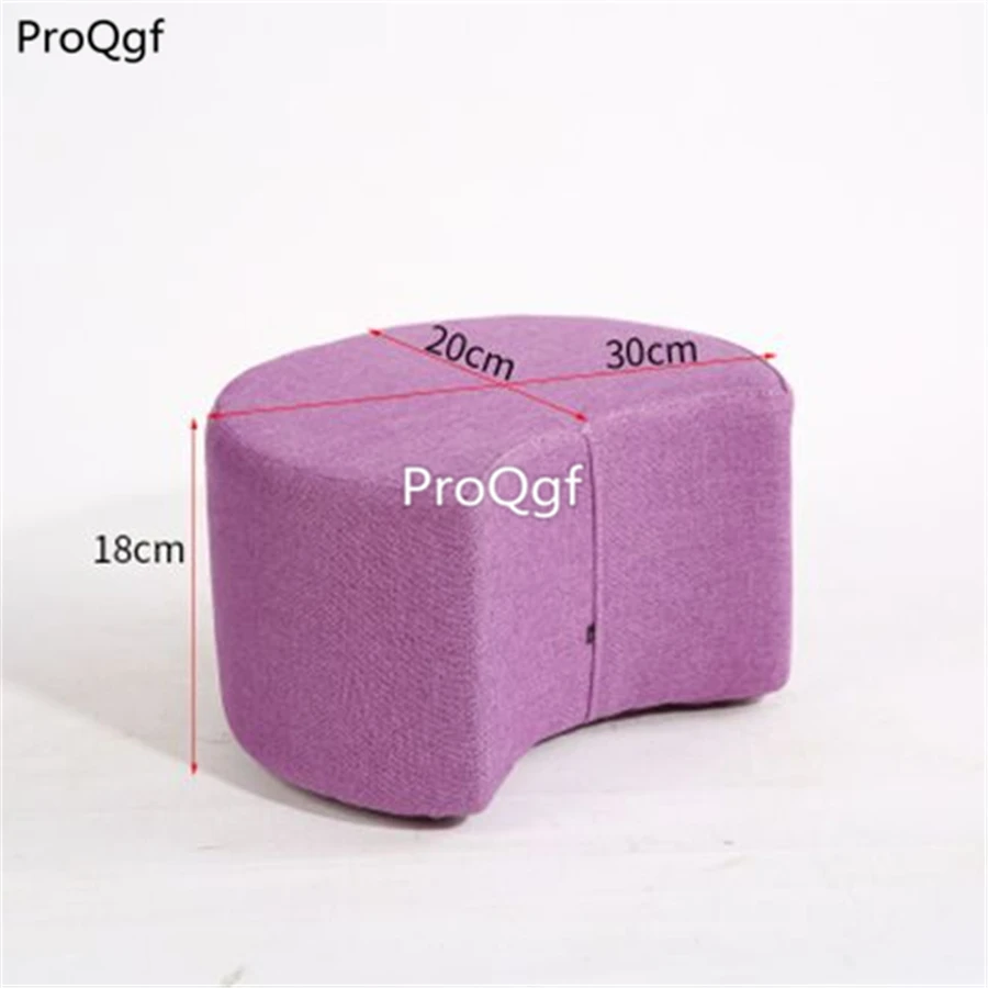 ProQgf 1Pcs A Set new design fashion moon shape Children Stool many color choice - Цвет: Армейский зеленый