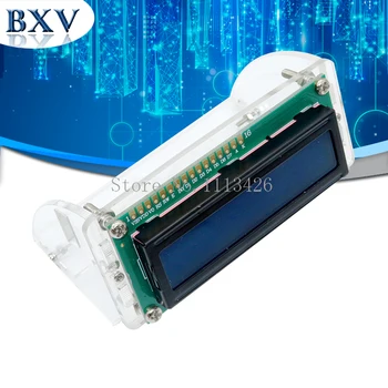 

Transparent Acrylic Shell for LCD1602 LCD Blue/Yellow Screen with Screw/Nut LCD1602 Shell Case Holder BXV